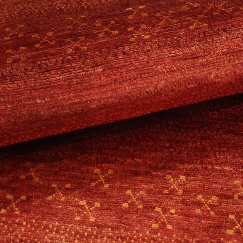 Alfombra Gabbeh - Persa Kashkuli - 113 x 97 cm - rojo
