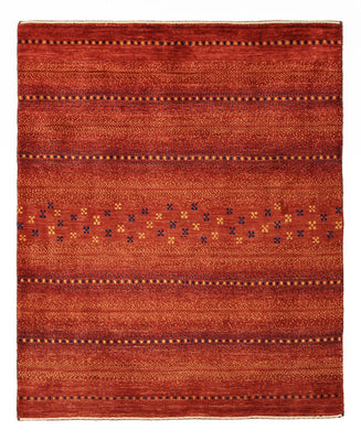 Alfombra Gabbeh - Persa Kashkuli - 122 x 98 cm - rojo