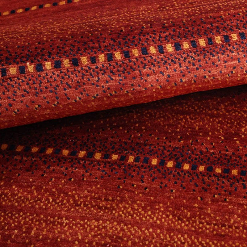 Alfombra Gabbeh - Persa Kashkuli - 122 x 98 cm - rojo