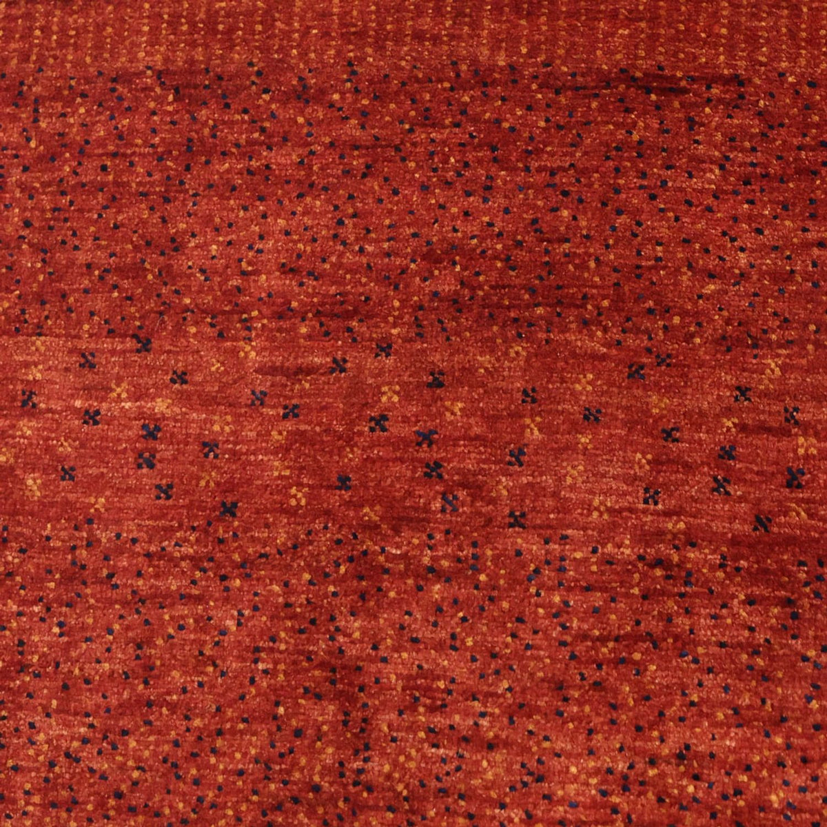 Alfombra Gabbeh - Persa Kashkuli - 116 x 97 cm - óxido