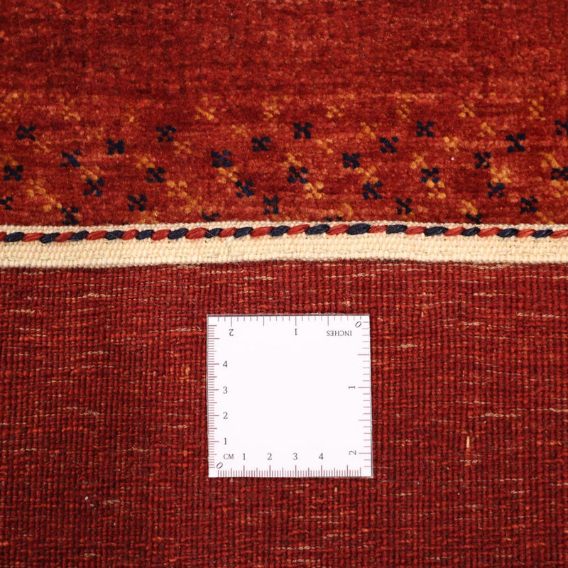 Alfombra Gabbeh - Persa Kashkuli - 116 x 97 cm - óxido