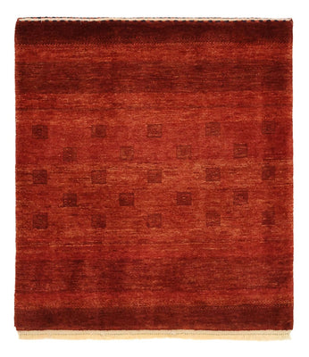 Alfombra Gabbeh - Persa Kashkuli - 89 x 80 cm - óxido