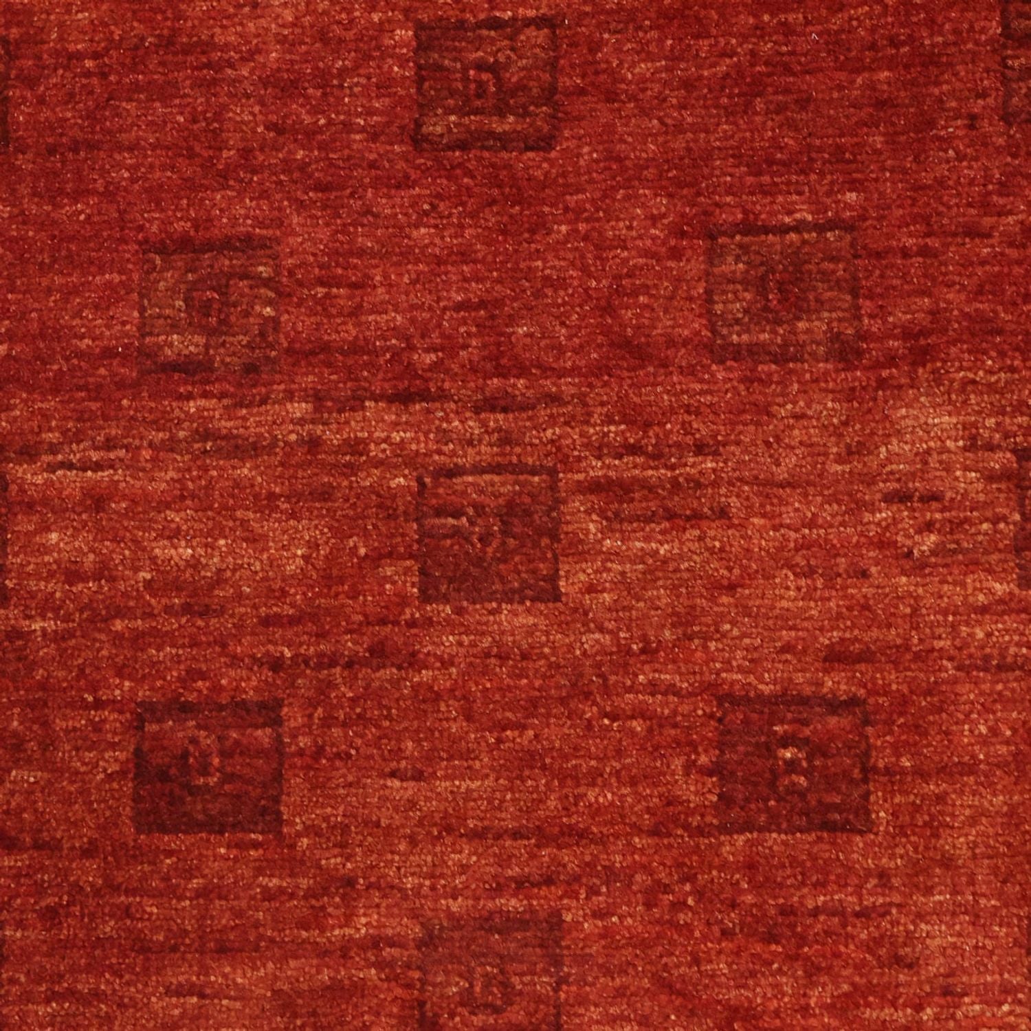 Alfombra Gabbeh - Persa Kashkuli - 89 x 80 cm - óxido