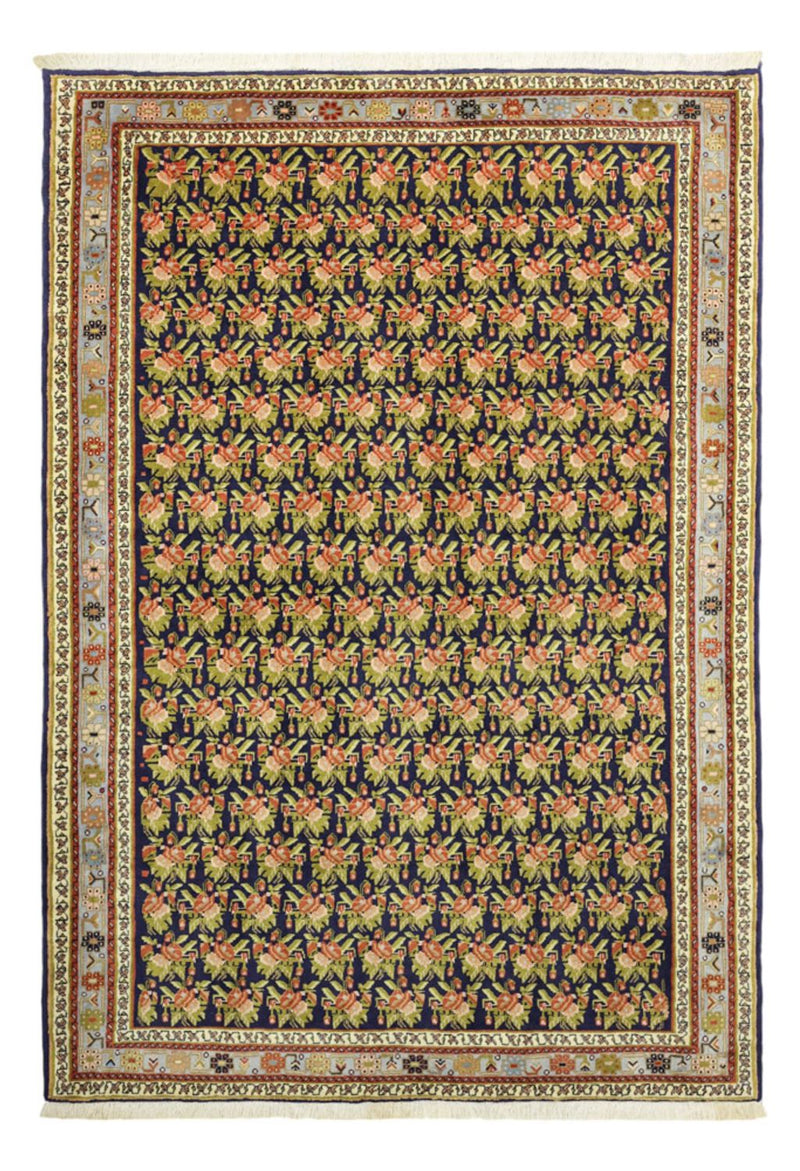 Alfombra persa - Nómada - 210 x 148 cm - verde