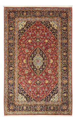 Alfombra persa - Keshan - 211 x 138 cm - rojo