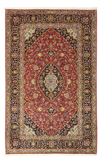 Alfombra persa - Keshan - 211 x 138 cm - rojo