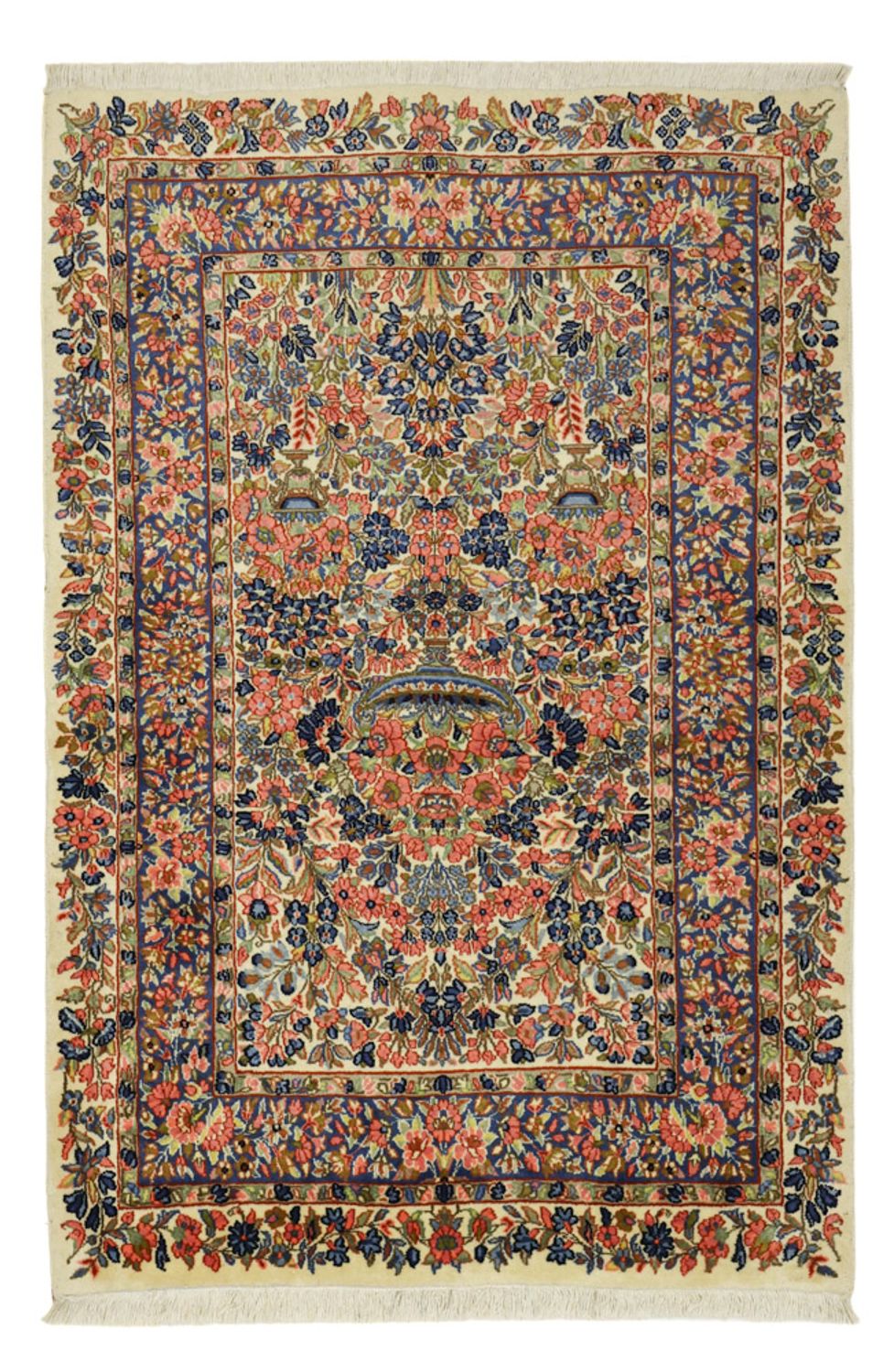 Alfombra persa - Clásica - 148 x 101 cm - multicolor