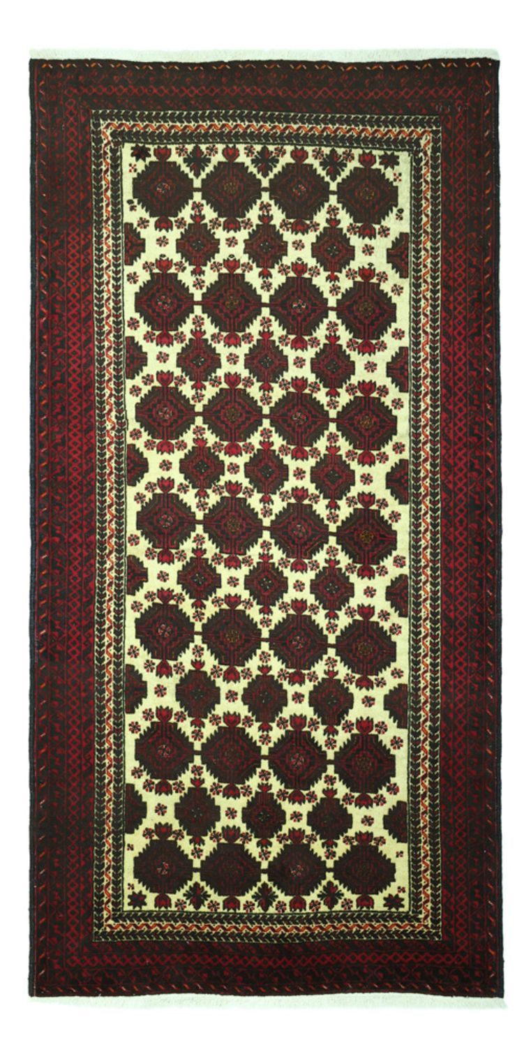Alfombra de pasillo Alfombra Belutsch - 193 x 99 cm - multicolor
