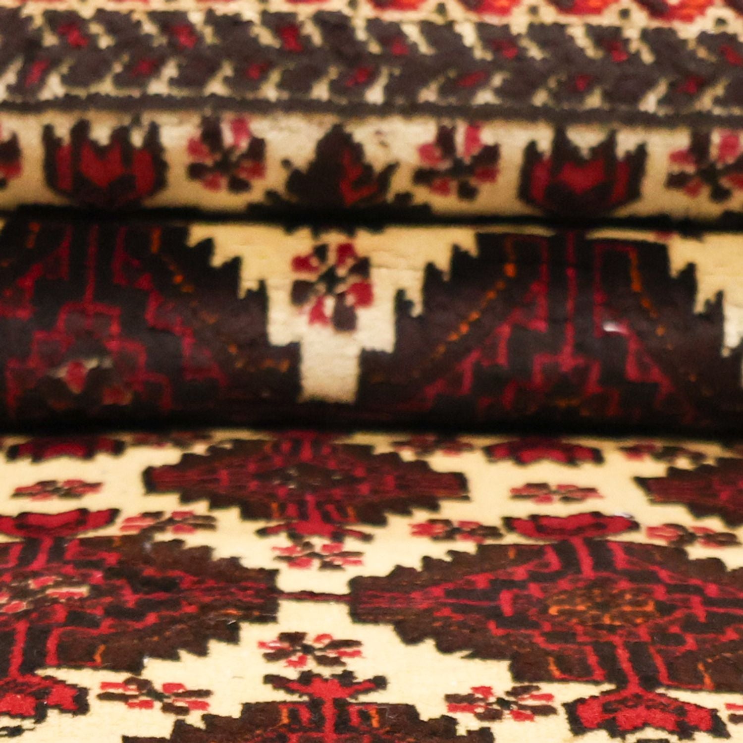 Alfombra de pasillo Alfombra Belutsch - 193 x 99 cm - multicolor