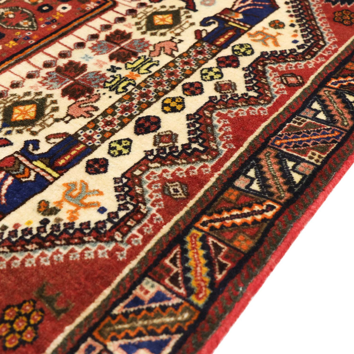 Alfombra persa - Nómada - 150 x 101 cm - beige