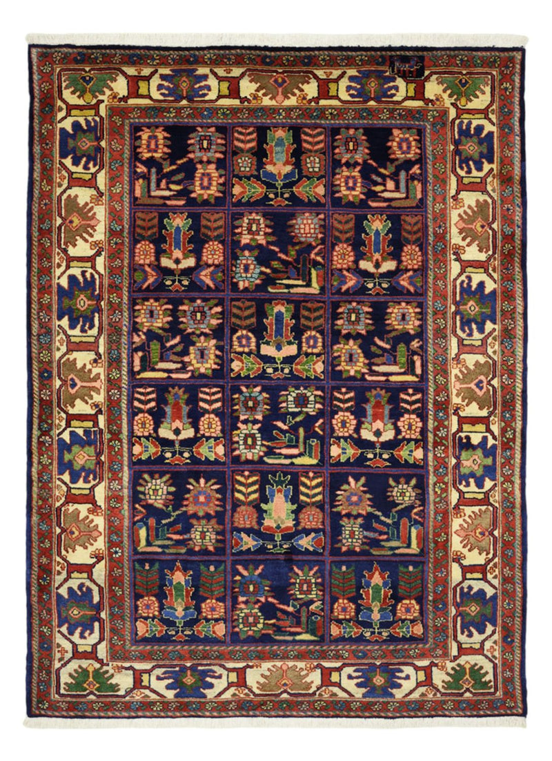 Alfombra persa - Nómada - 214 x 160 cm - multicolor