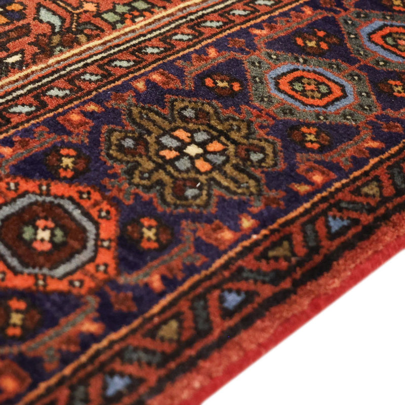 Alfombra persa - Nómada - 152 x 101 cm - rojo oscuro