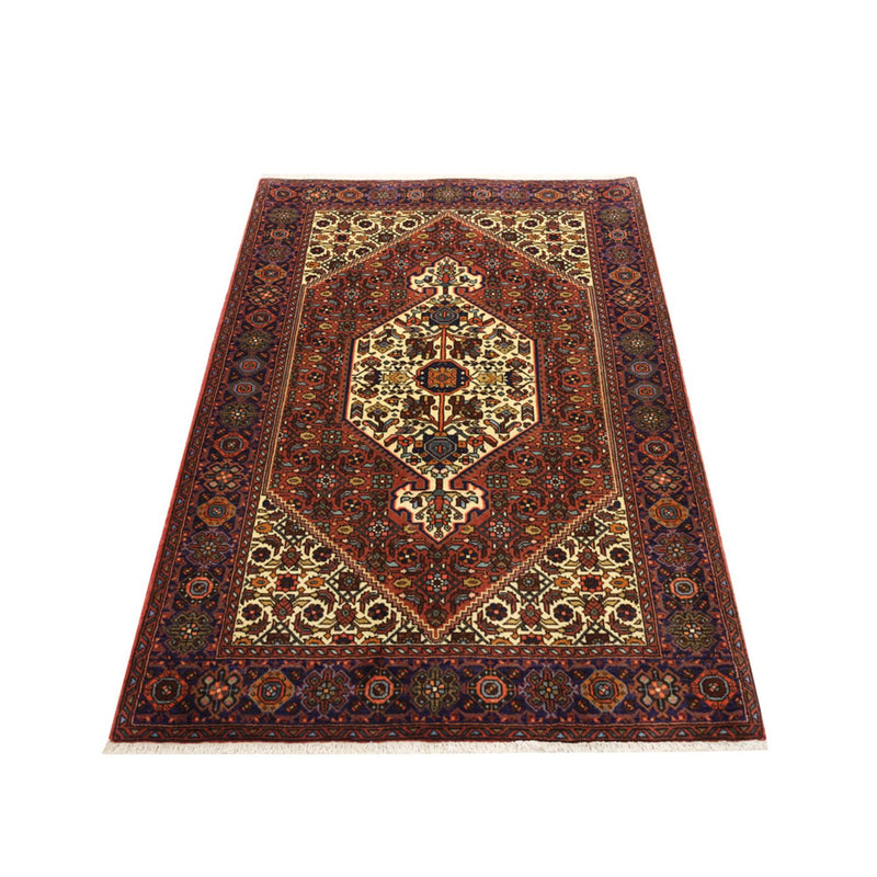 Alfombra persa - Nómada - 152 x 101 cm - rojo oscuro