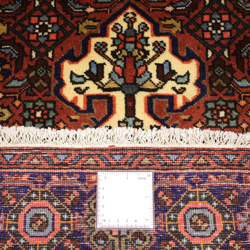 Alfombra persa - Nómada - 152 x 101 cm - rojo oscuro