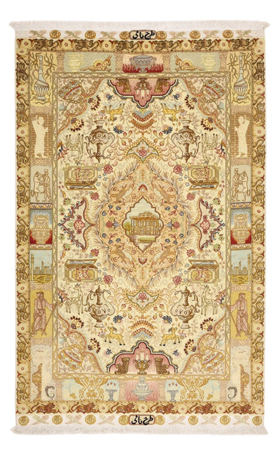 Tabriz - 50 Raj Alfombra 101x160cm - Alfombra persa