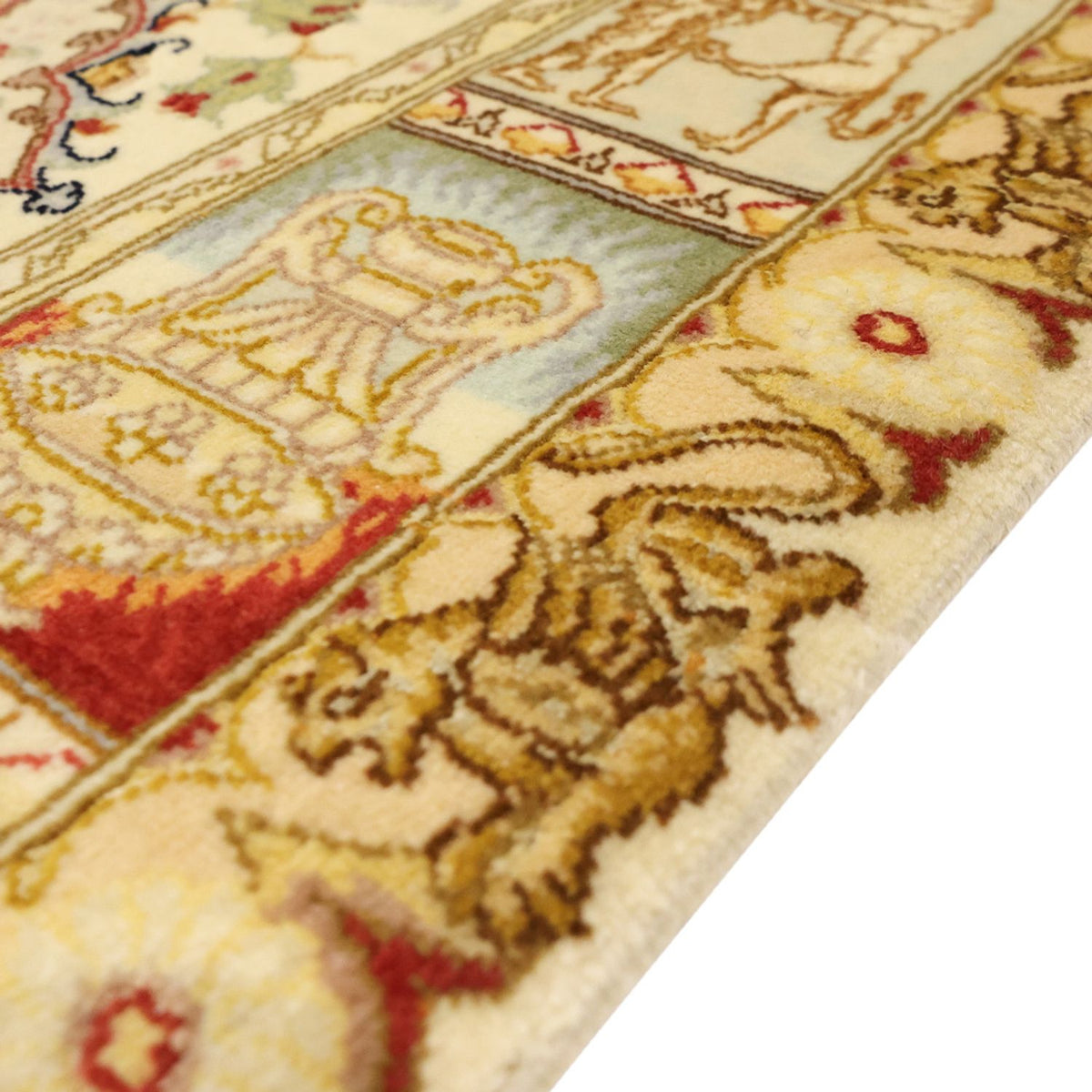 Alfombra Persa - Tabriz - Real - 160 x 101 cm - beige