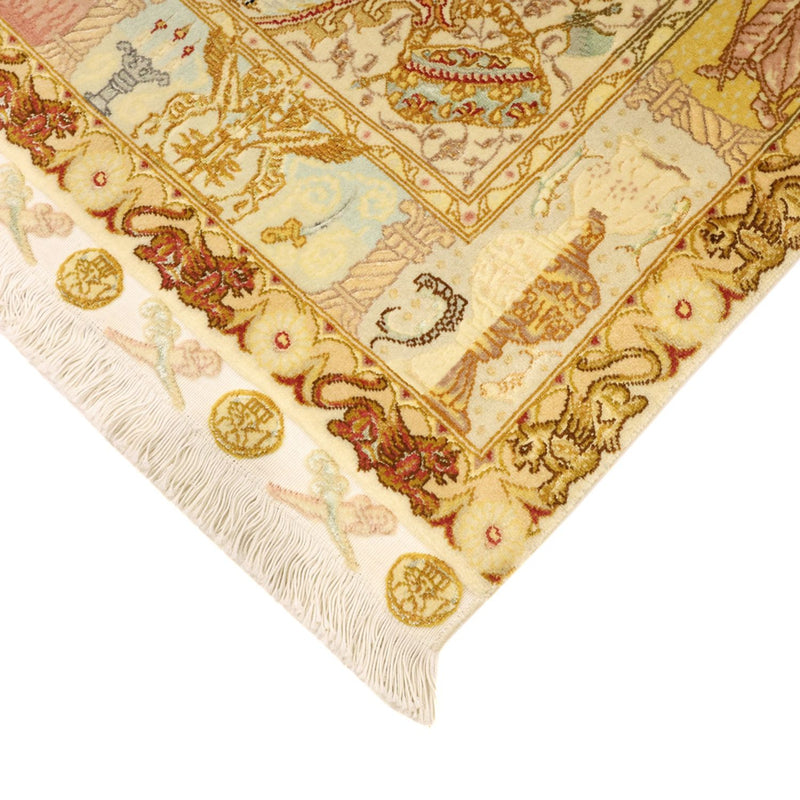 Alfombra Persa - Tabriz - Real - 160 x 101 cm - beige