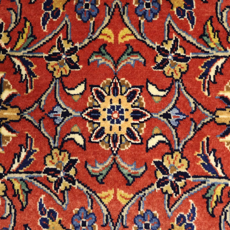 Alfombra de pasillo Alfombra persa - Keshan - 151 x 57 cm - rojo