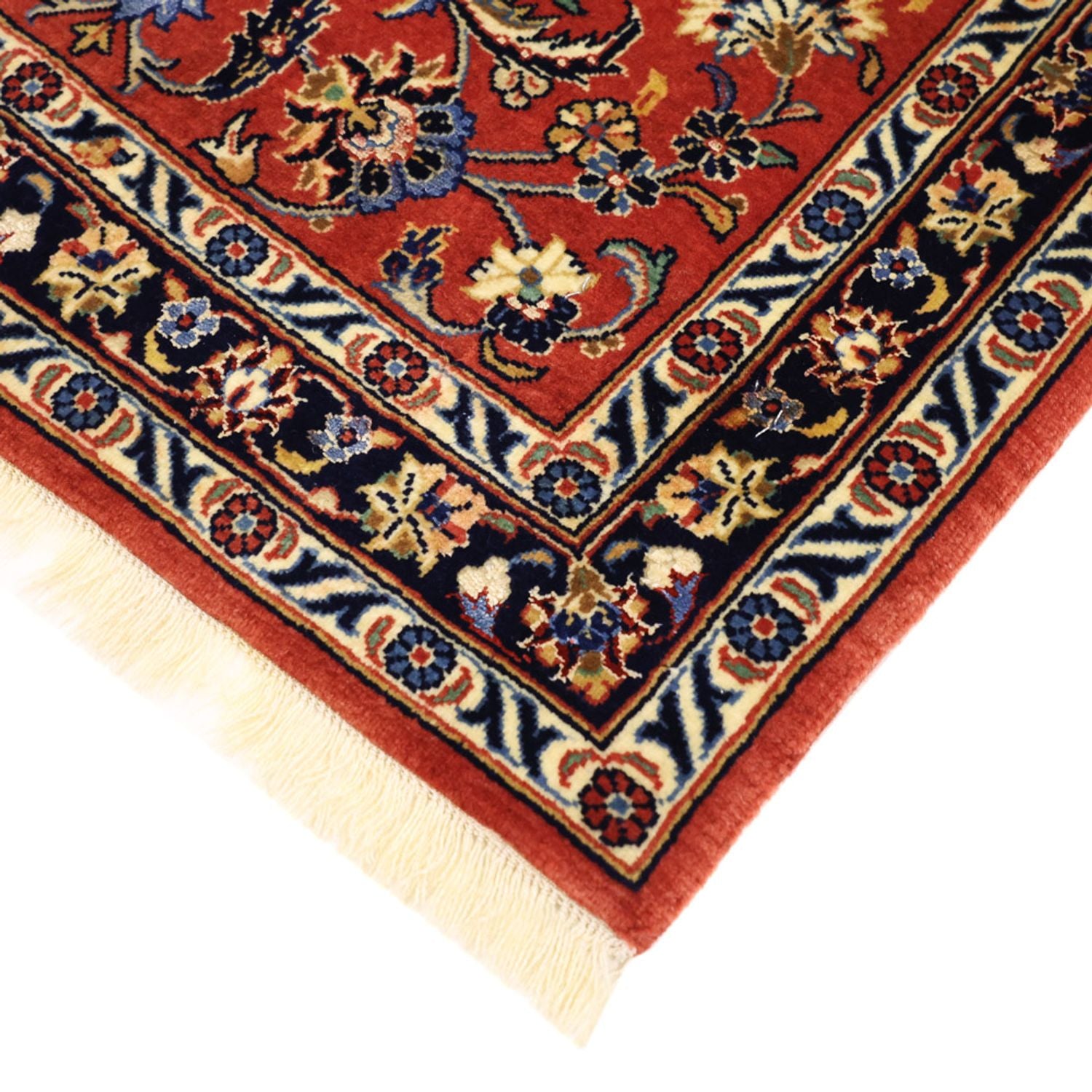 Alfombra de pasillo Alfombra persa - Keshan - 151 x 57 cm - rojo