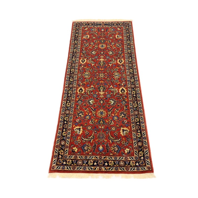 Alfombra de pasillo Alfombra persa - Keshan - 151 x 57 cm - rojo