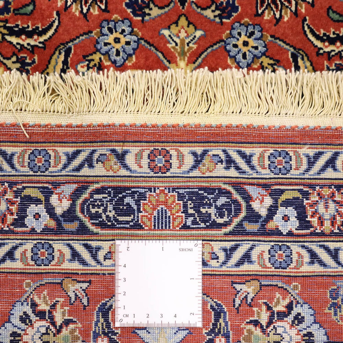 Alfombra de pasillo Alfombra persa - Keshan - 151 x 57 cm - rojo