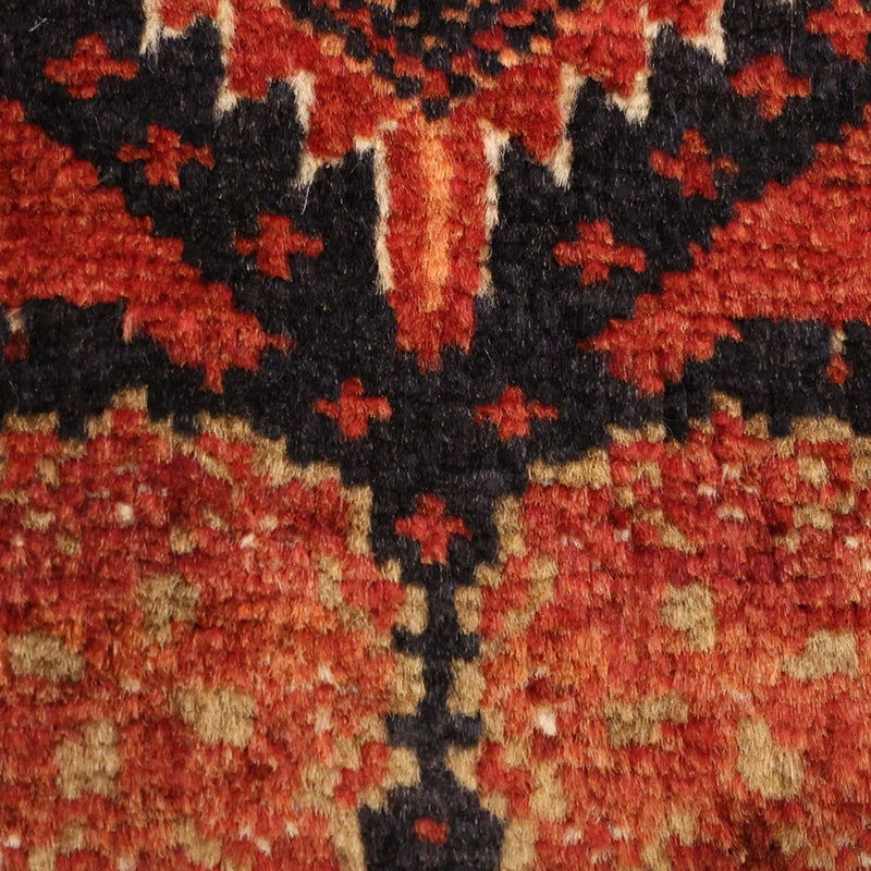 Alfombra de pasillo Alfombra Belutsch - 198 x 102 cm - rojo oscuro