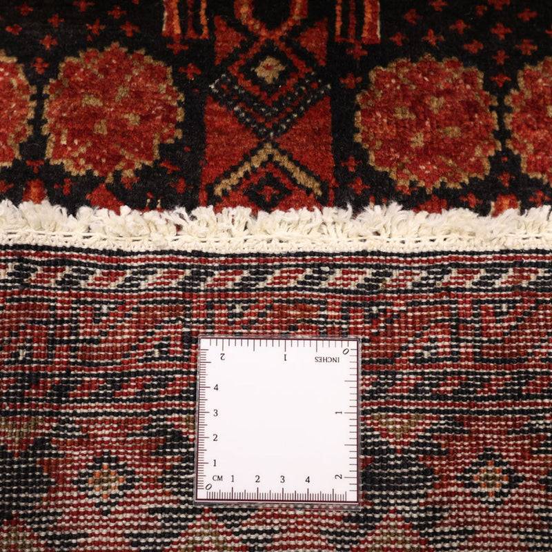 Alfombra de pasillo Alfombra Belutsch - 198 x 102 cm - rojo oscuro