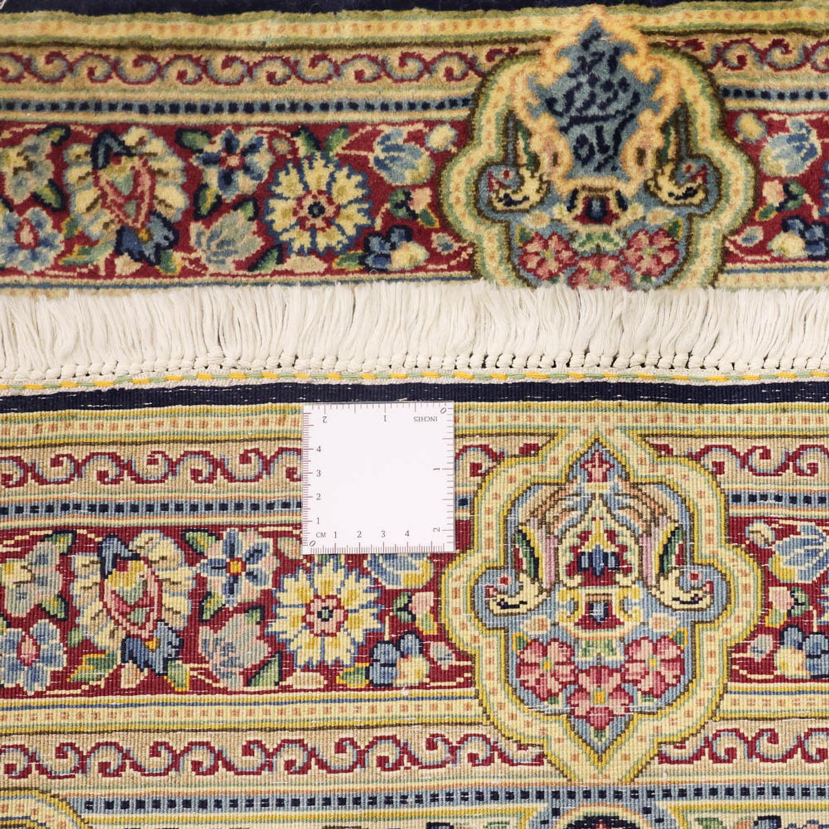 Alfombra persa - Clásica - Real - 148 x 89 cm - azul oscuro