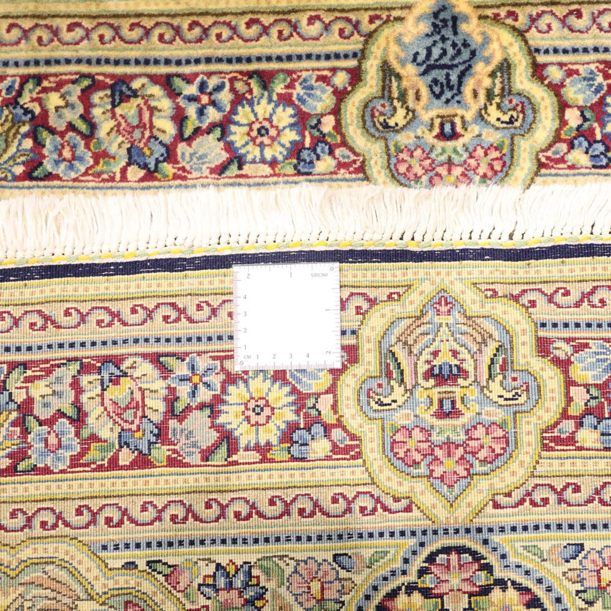 Alfombra persa - Clásica - Real - 147 x 90 cm - azul oscuro