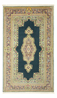 Alfombra persa - Clásica - Real - 152 x 90 cm - verde oscuro