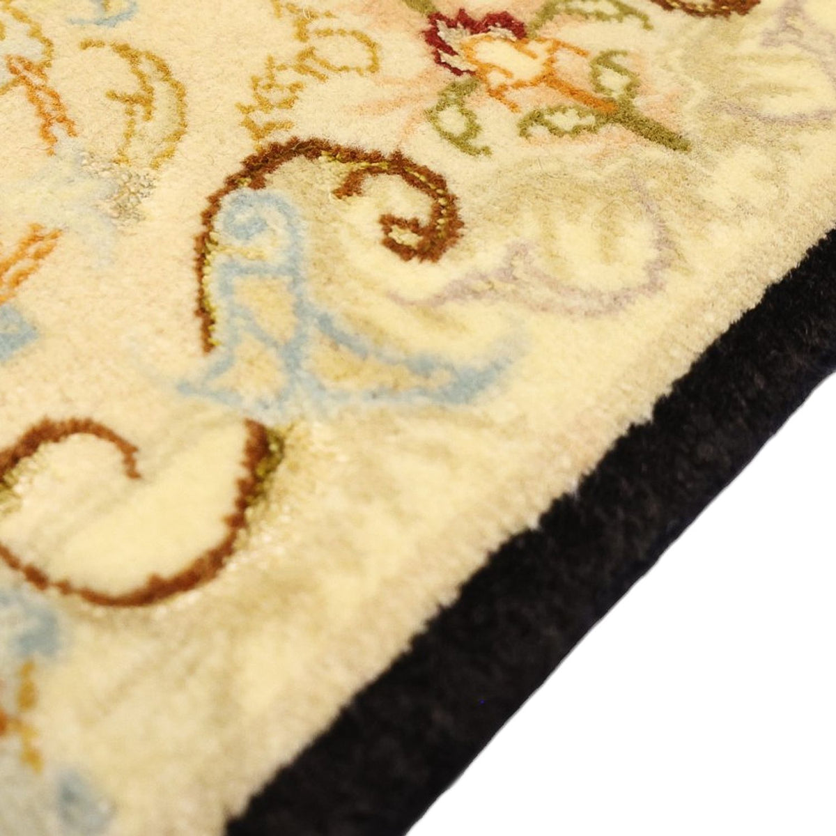 Alfombra Persa - Tabriz - Real - 152 x 99 cm - azul oscuro