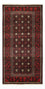 Alfombra de pasillo Alfombra Belutsch - 199 x 102 cm - rojo oscuro