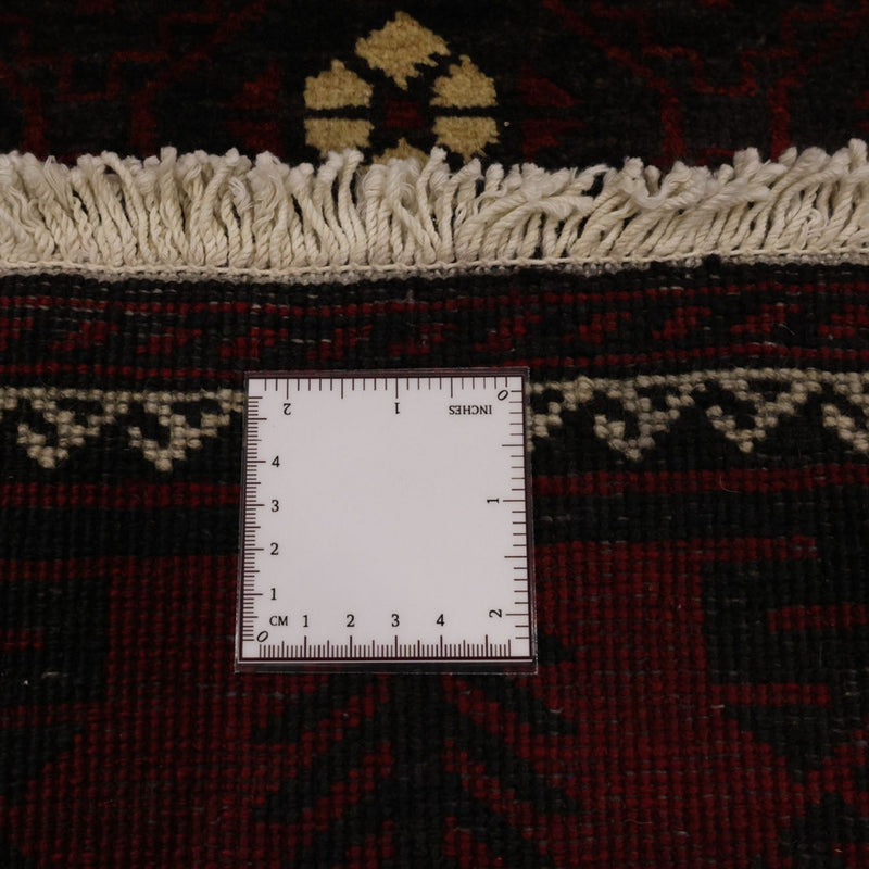 Alfombra de pasillo Alfombra Belutsch - 199 x 102 cm - rojo oscuro