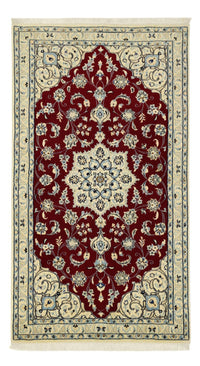 Alfombra Persa - Nain - Real - 158 x 89 cm - rojo