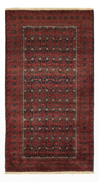 Alfombra de pasillo Alfombra Belutsch - 196 x 107 cm - rojo oscuro