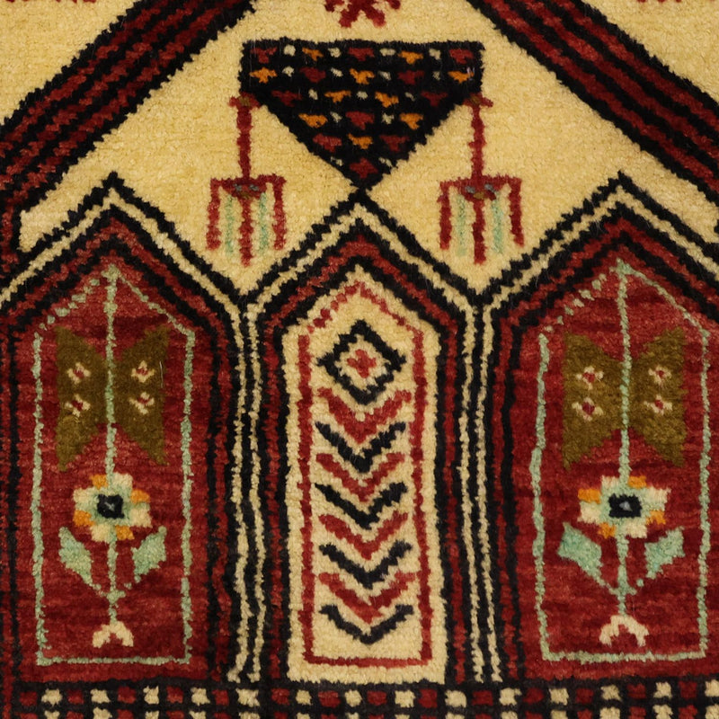 Alfombra de pasillo Alfombra Belutsch - 196 x 103 cm - beige