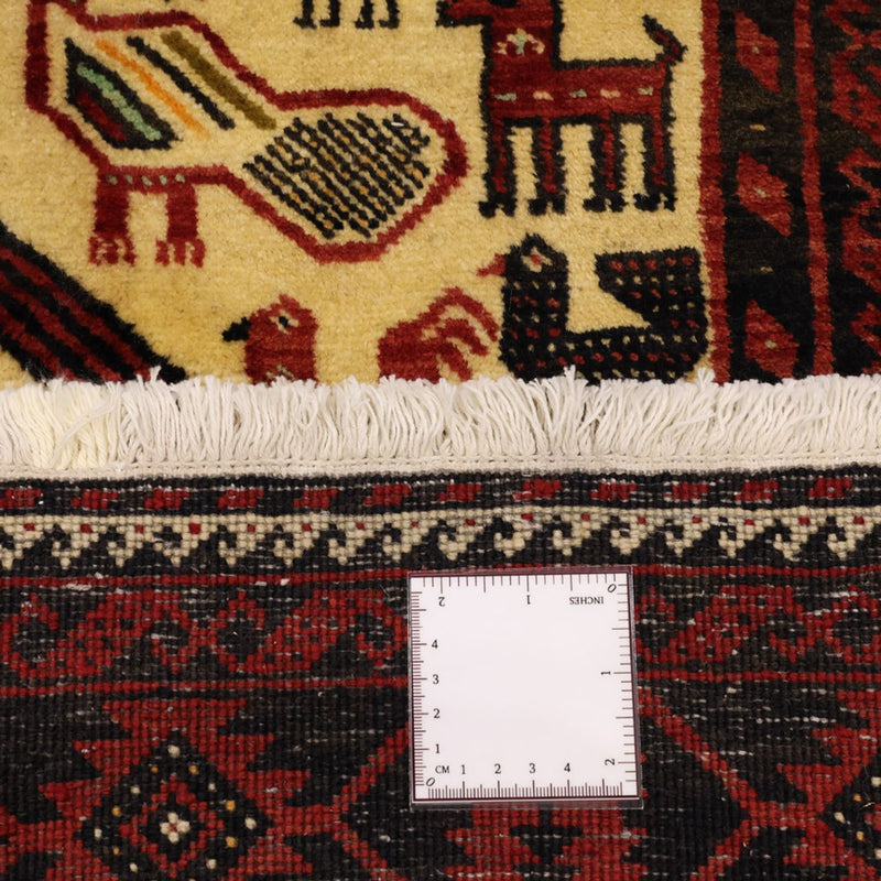 Alfombra de pasillo Alfombra Belutsch - 196 x 103 cm - beige