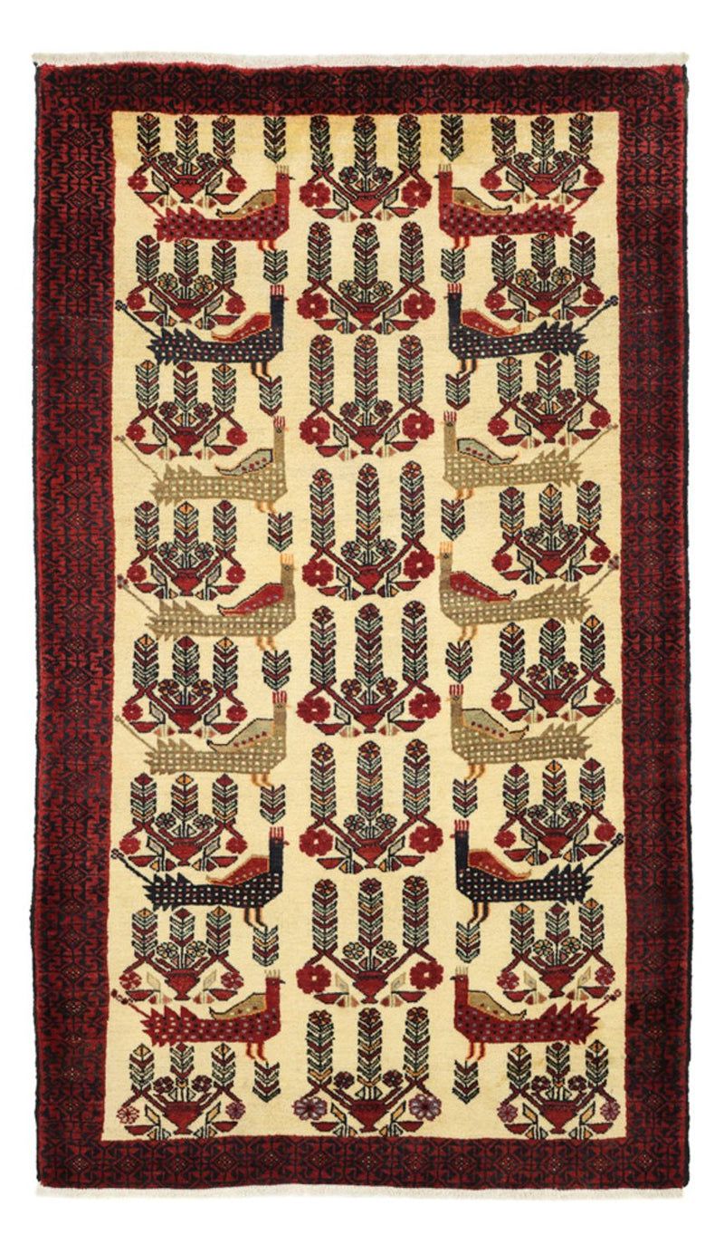 Alfombra de pasillo Alfombra Belutsch - 196 x 109 cm - beige