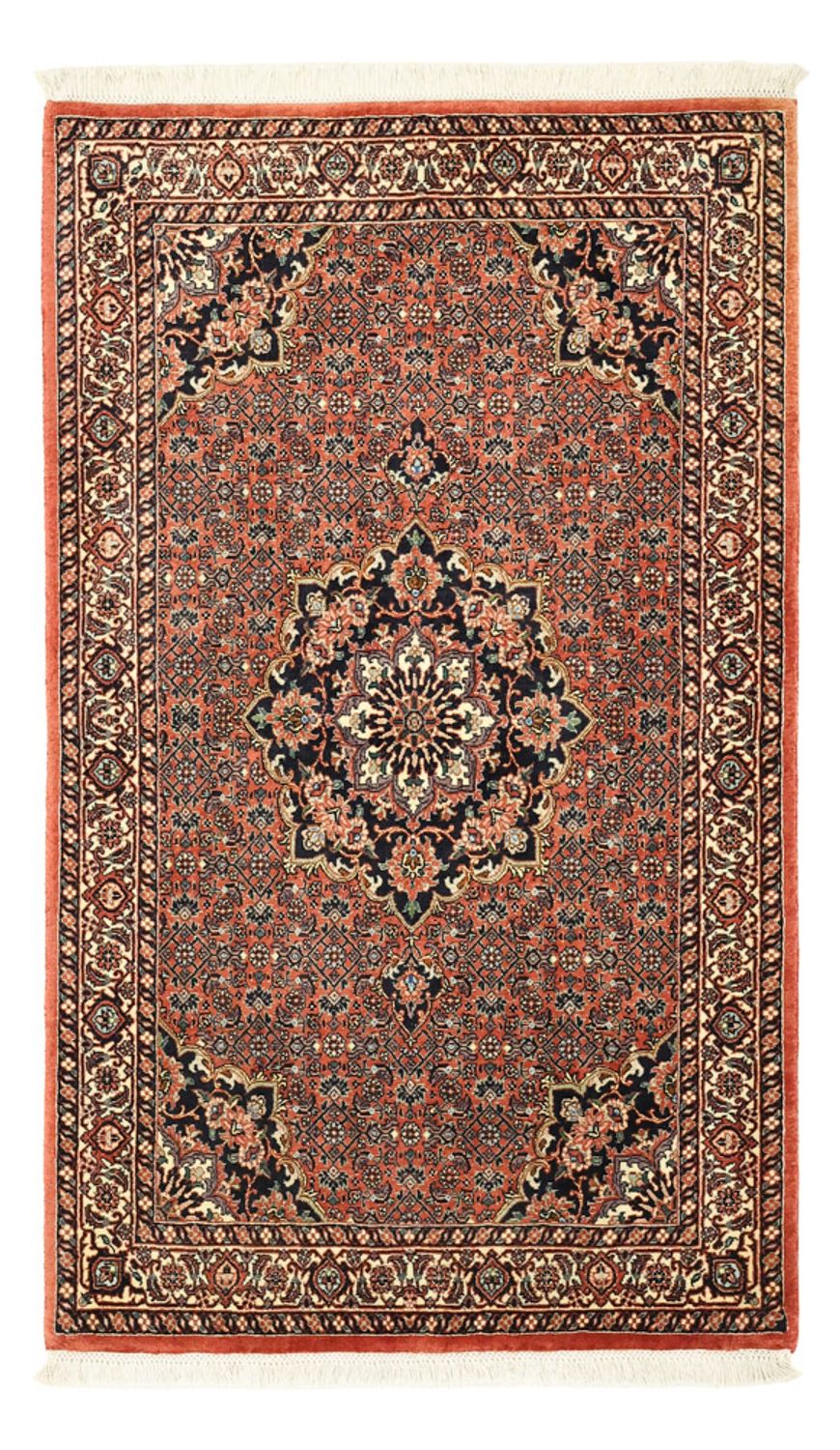 Alfombra persa - Bidjar - 139 x 82 cm - óxido