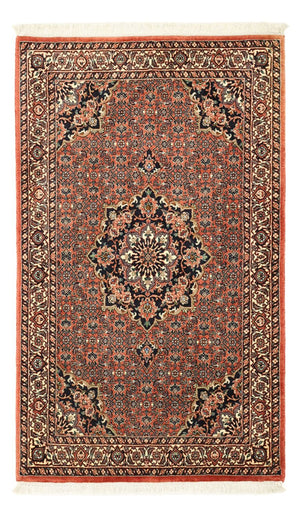 Alfombra persa - Bidjar - 139 x 82 cm - óxido