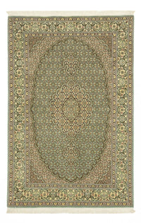 Alfombra Persa - Tabriz - Real - 153 x 101 cm - verde oliva