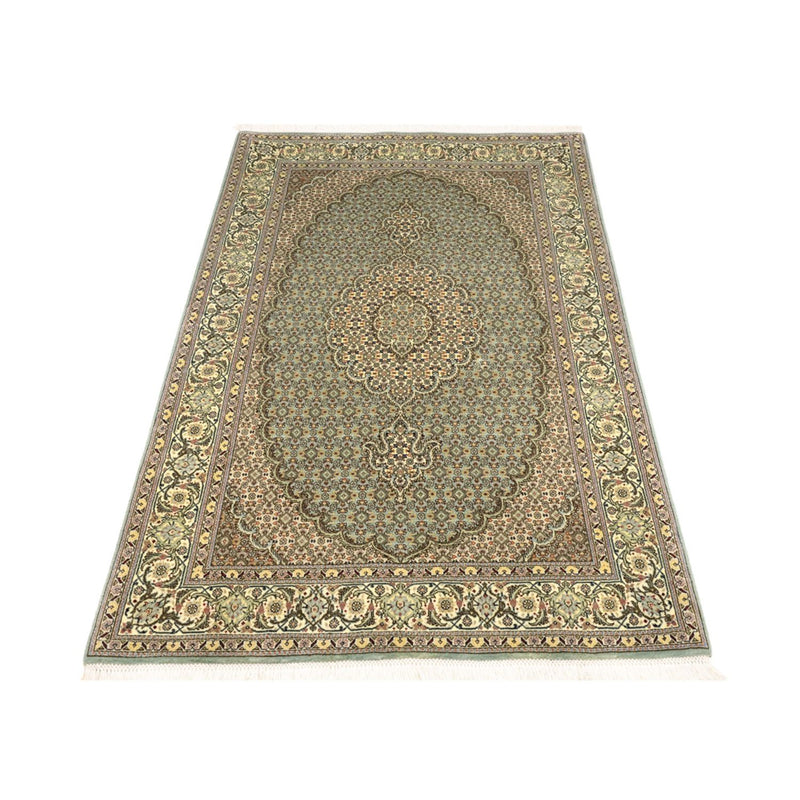 Alfombra Persa - Tabriz - Real - 153 x 101 cm - verde oliva