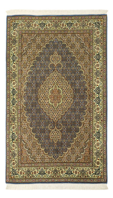 Alfombra Persa - Tabriz - Real - 158 x 96 cm - verde oliva