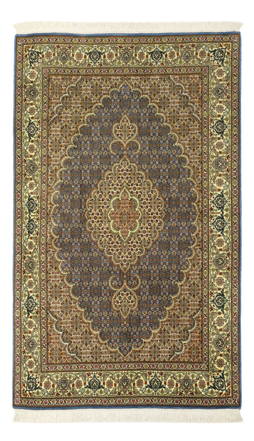 Alfombra Persa - Tabriz - Real - 158 x 96 cm - verde oliva