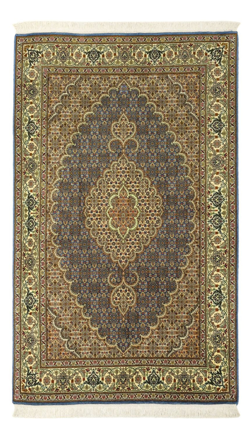 Alfombra Persa - Tabriz - Real - 158 x 96 cm - verde oliva