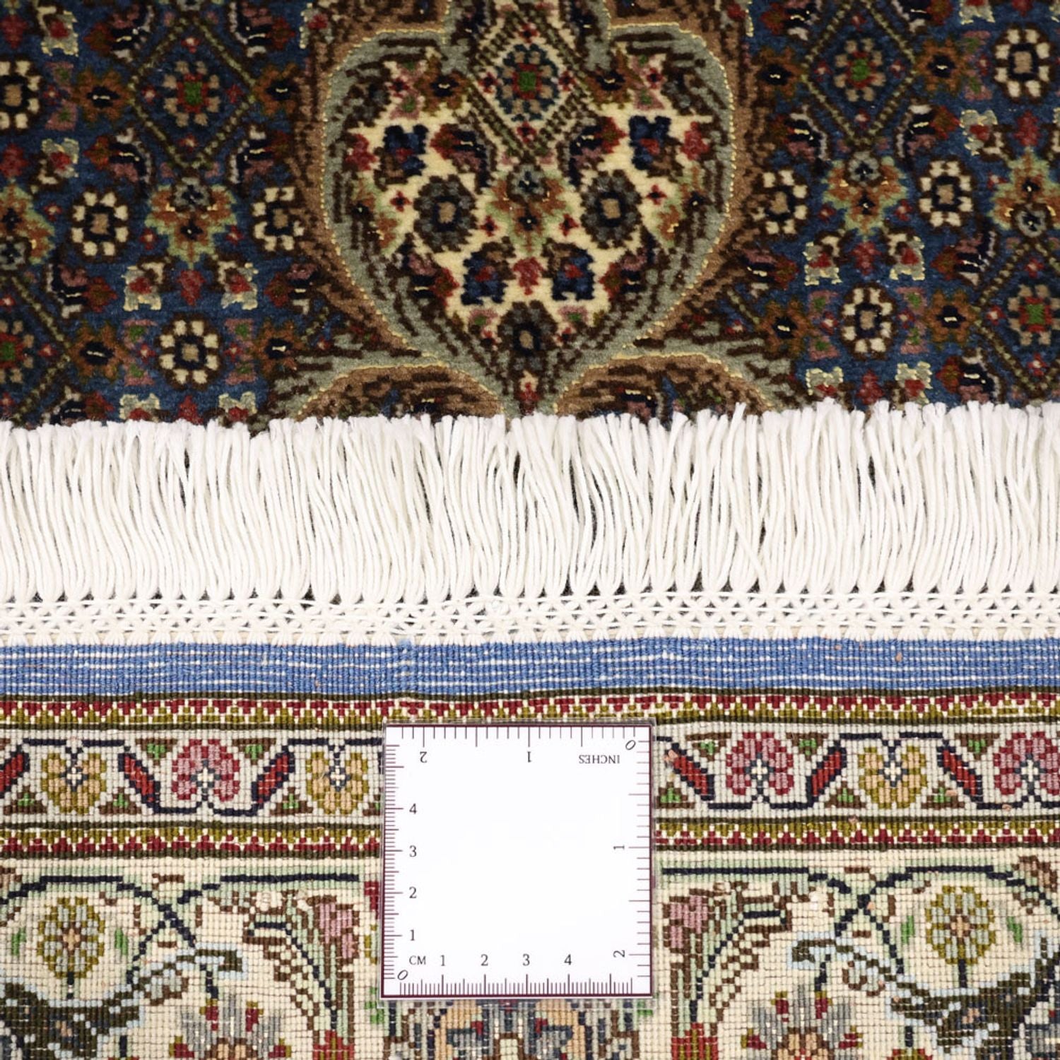 Alfombra Persa - Tabriz - Real - 158 x 96 cm - verde oliva