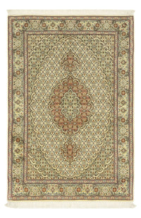 Alfombra Persa - Tabriz - Real - 150 x 102 cm - verde oliva