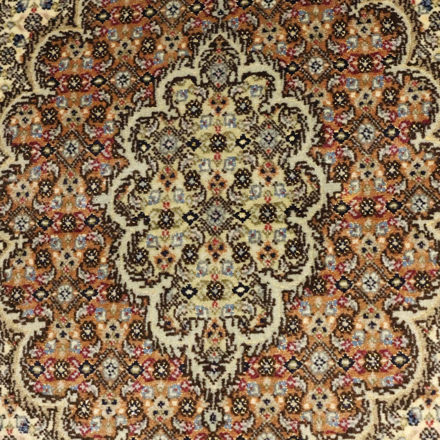 Alfombra Persa - Tabriz - Real - 150 x 102 cm - verde oliva