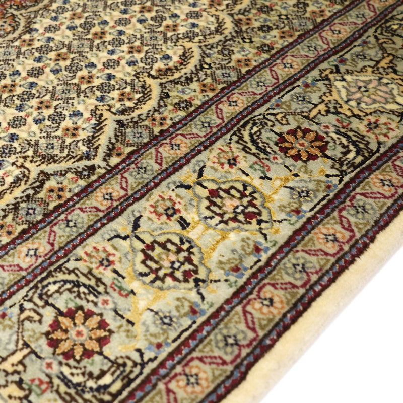 Alfombra Persa - Tabriz - Real - 150 x 102 cm - verde oliva