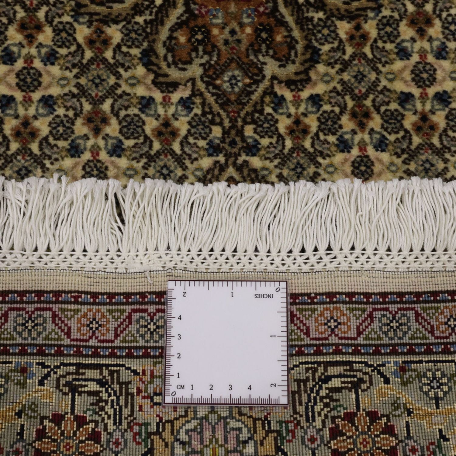 Alfombra Persa - Tabriz - Real - 150 x 102 cm - verde oliva